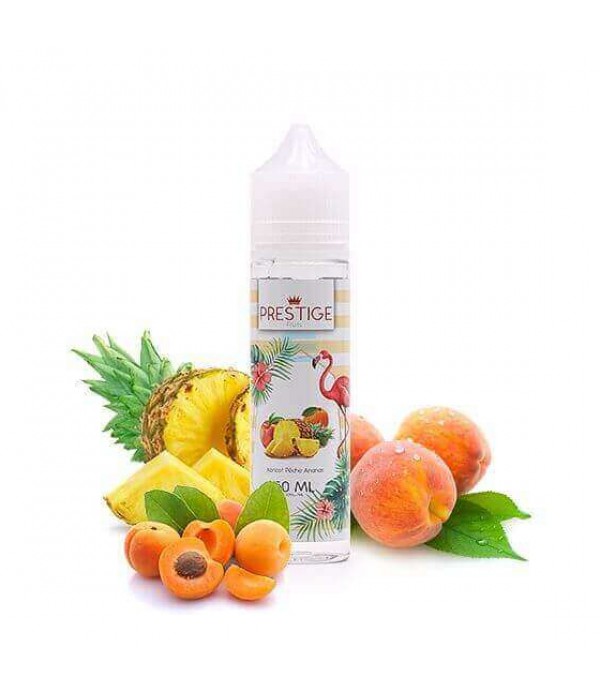E-liquide Abricot Pêche Ananas 50 mL - Prestige Fruits