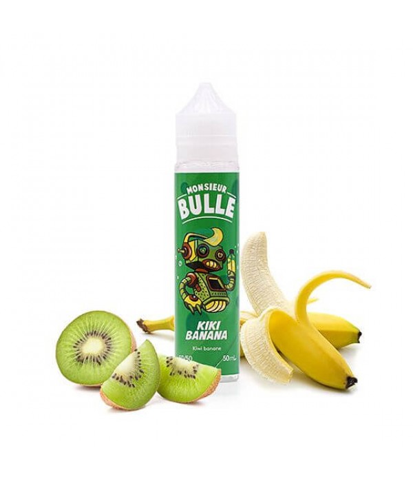 E-liquide Kiki Banana 50 mL - Monsieur Bulle (Liqu...