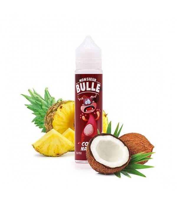 E-liquide Coco Nanas 50 mL - Monsieur Bulle (Liqui...