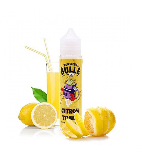 E-liquide Citron Tonic 50 mL - Monsieur Bulle (Liquideo)